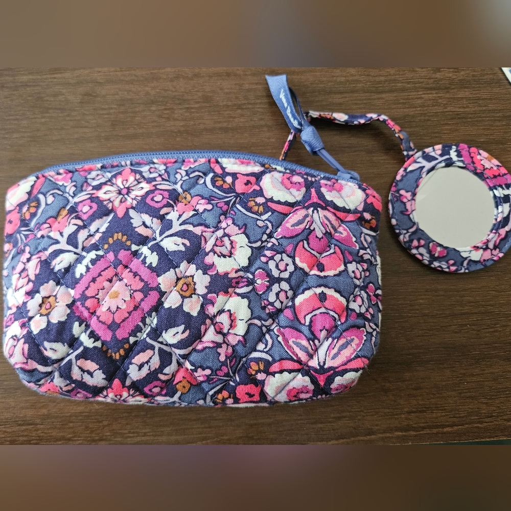 Vera Bradley Mirror Cosmetic Bag - small